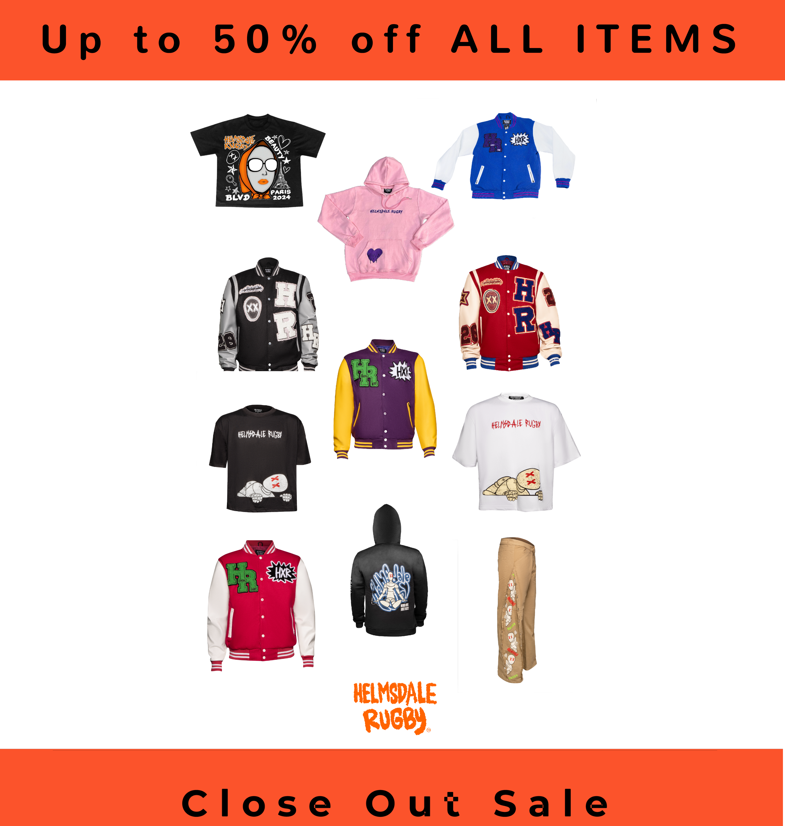 Close out items