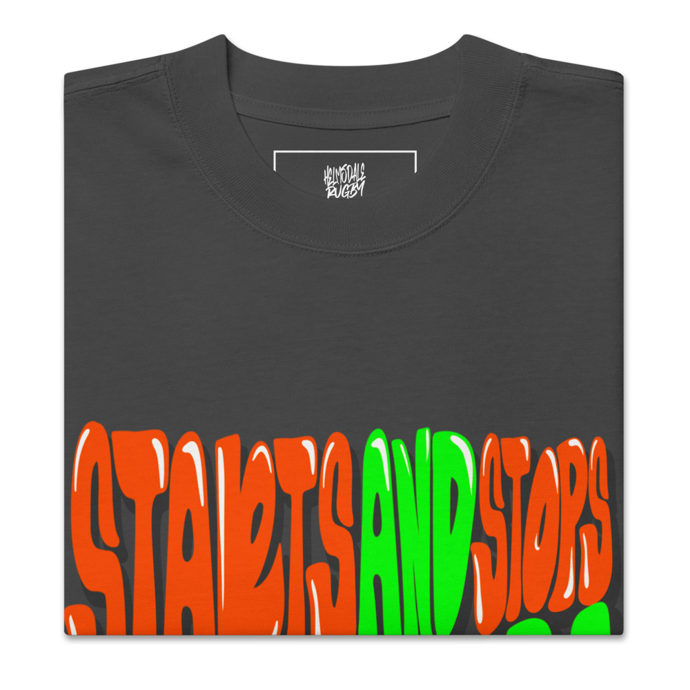 Oversized Start and Stop with You Tee