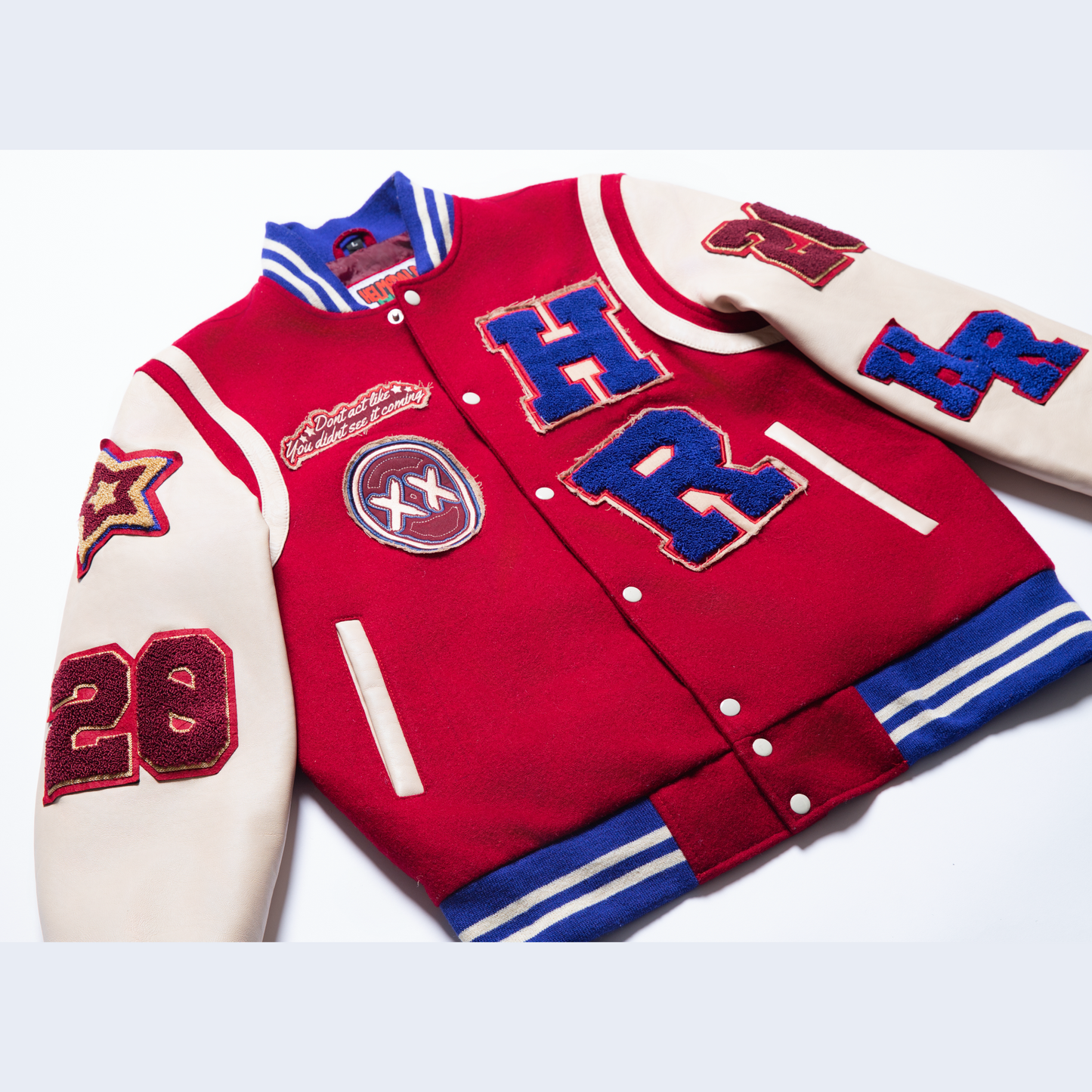 HXR Seeing It Coming Varsity Jacket (B/M)