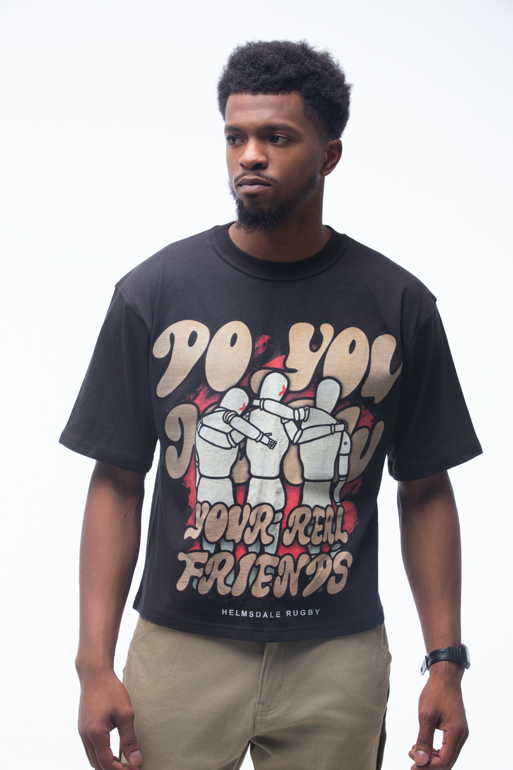 HXR Do You Know Your Real Friends Tee