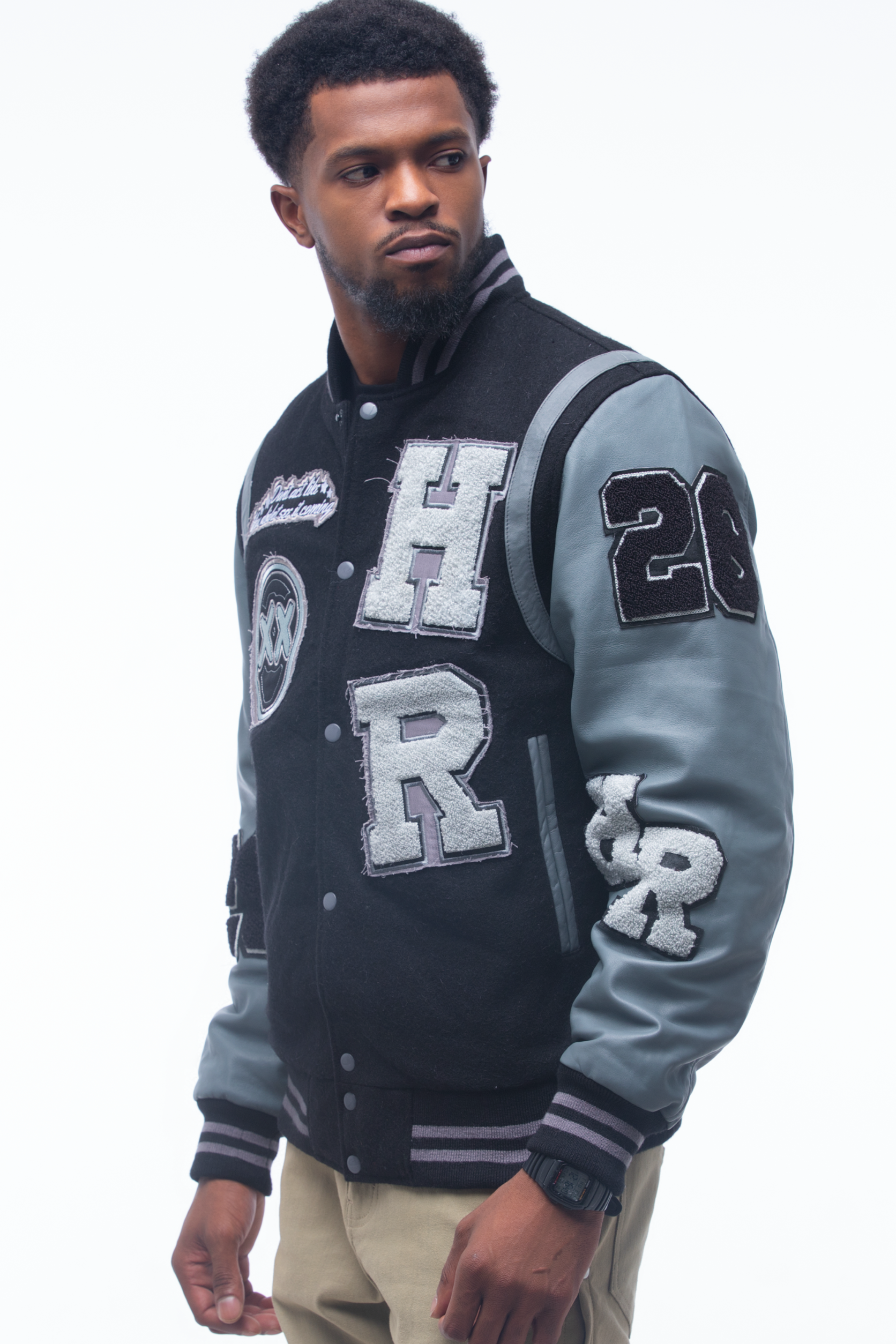 HXR Seeing It Coming Varsity Jacket (B/G)